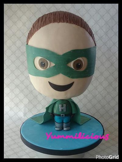 Super Harry Bobblehead Cake  - Cake by Yummilicious