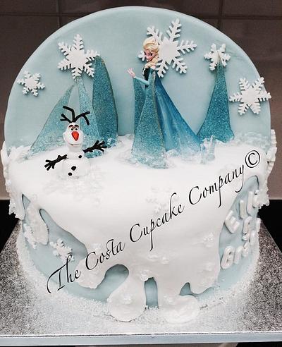 Let it go !!!!  - Cake by Costa Cupcake Company