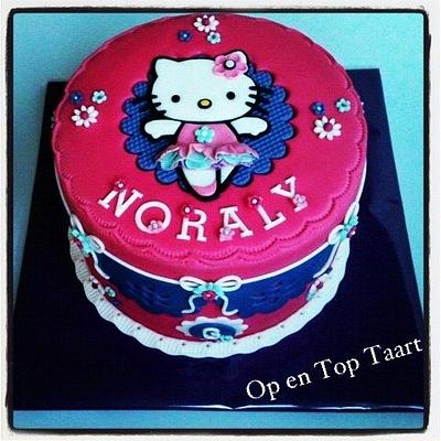 Hello Kitty Birthday Cake - Cake by Op en Top Taart