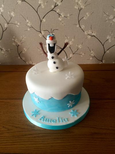 Frozen Cake - Cake by Daisychain's Cakes