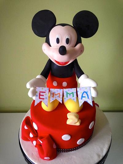 Mickey Mouse Cake - Cake by Vancouver Sugar Arts