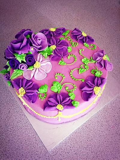 Purple romance - Cake by PrincessCake