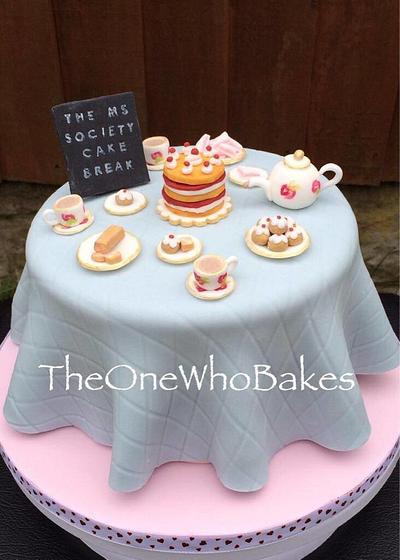 Charity Tea Party Cake - Cake by The One Who Bakes