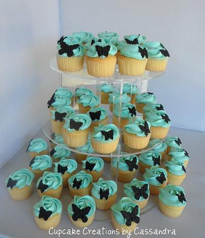 Butterfly mini Cupcakes - Cake by Cupcakecreations