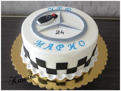 mercedes cake - Cake by Kamira