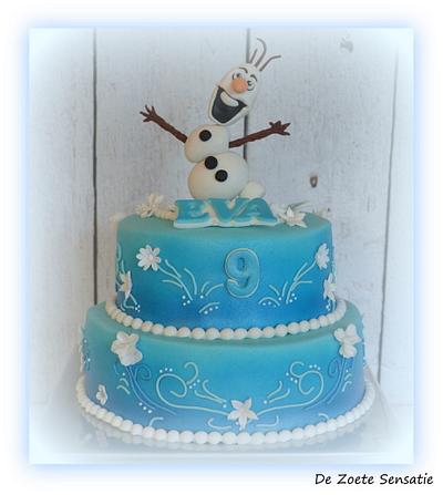 Frozen -Olaf - Cake by claudia