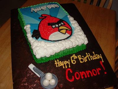 Angry Bird - Cake by Jennifer C.