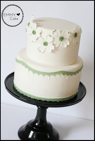 Dogwood cake - Cake by Emmy 