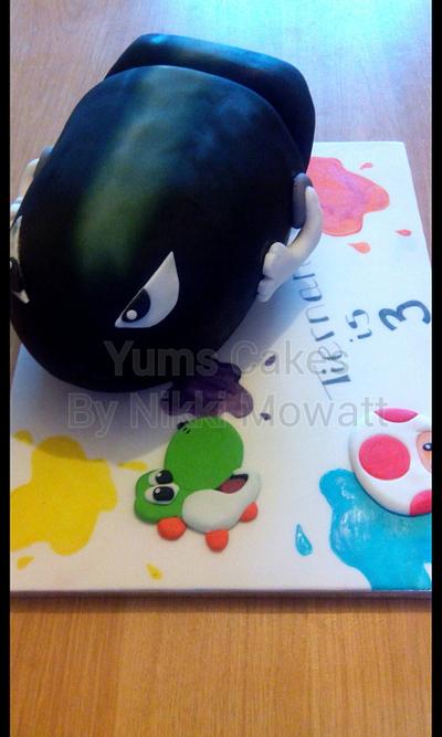 'Mario Bullet' - Cake by Yums Cakes