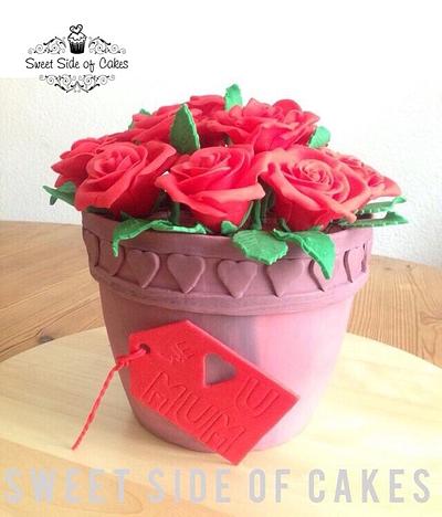 For My Mom - My 1st Mother's Day Cake - Cake by Sweet Side of Cakes by Khamphet 