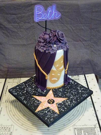 Hollywood 21st cake - Cake by Fondant Fantasies of Malvern
