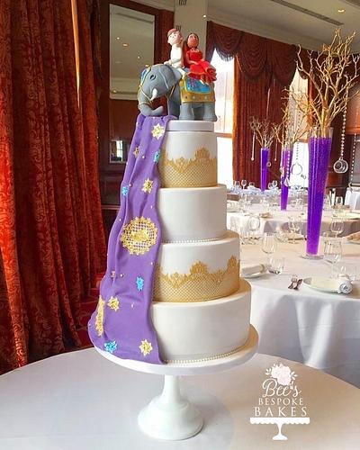 Hindu wedding cake - Cake by Sweet Alchemy Wedding Cakes