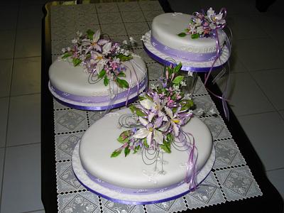 Wedding Cakes - Cake by Rosanna Bayer