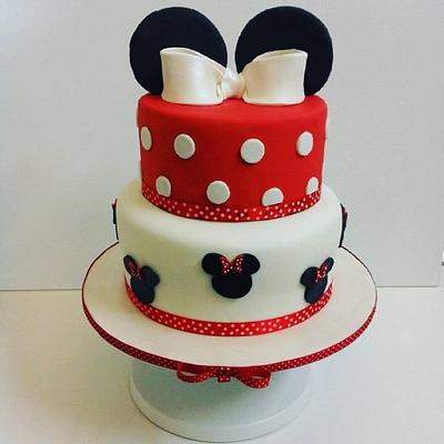 MinnieMouse Cake - Cake by Yummy Cake Shop