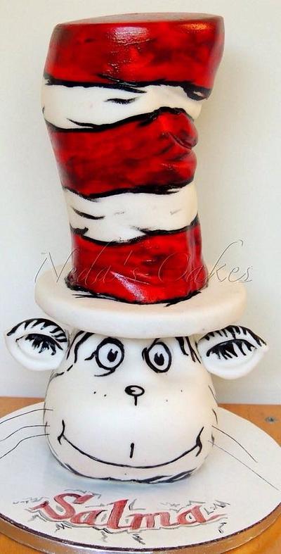 Cat in the Hat - Cake by Neda's Cakes