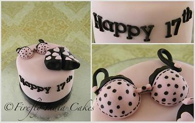 Cheeky anniversary ! - Cake by Firefly India by Pavani Kaur