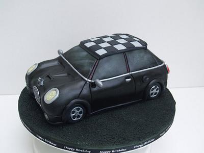 Mini car cake - 18th birthday  - Cake by Melanie Jane Wright