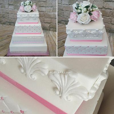 Wedding Cake - Cake by Sweet Lakes Cakes