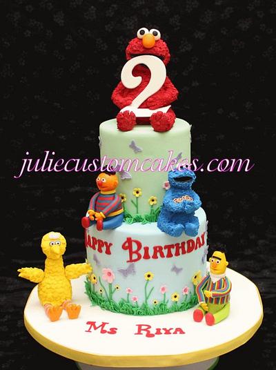 Sesame Street - Cake by twinmomgirl