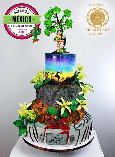 La leyenda de la vainilla - Cake by Ivan Zavala 