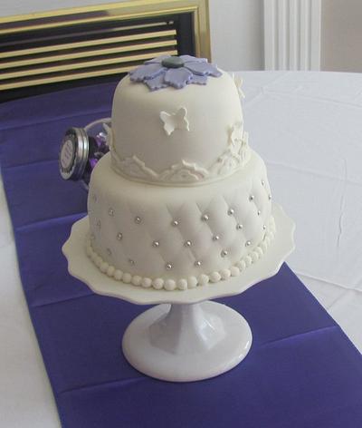 Bridal Tea Cake - Cake by Jaybugs_Sweet_Shop