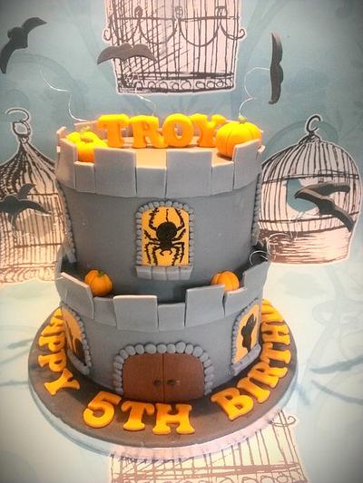 Spooky Castle - Cake by Cakes galore at 24