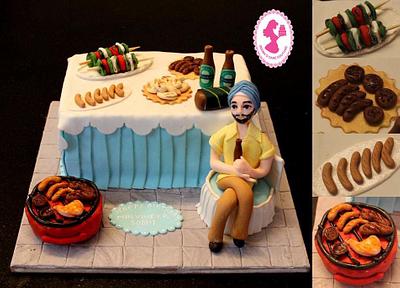 Barbecue Cake - Cake by Seema Tyagi