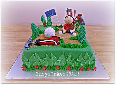 Golf Cake - Cake by Yusy Sriwindawati