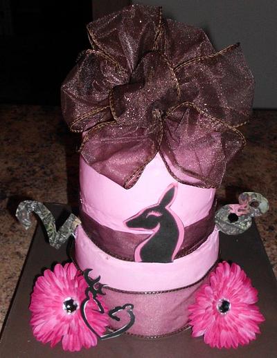 Pink Doe Cake - Cake by Rita's Cakes