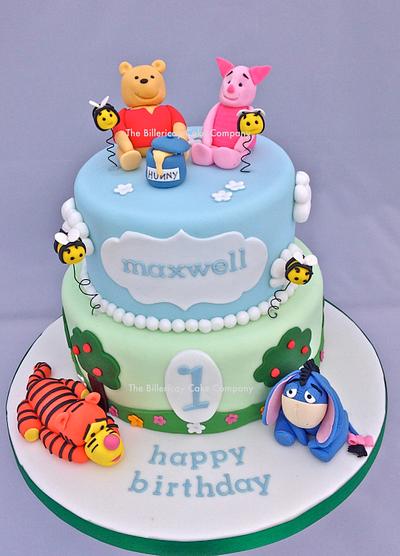Winnie the Pooh and friends cake - Cake by The Billericay Cake Company