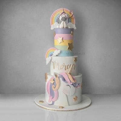 Unicorns are real <3 - Cake by Caking with love