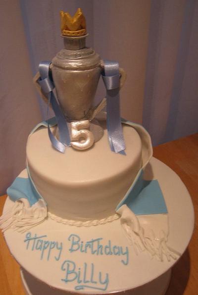 Manchester City - Cake by Essentially Cakes