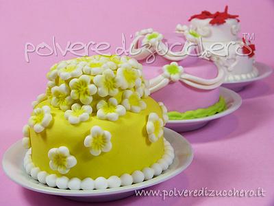 elegant mini cake - Cake by Paola