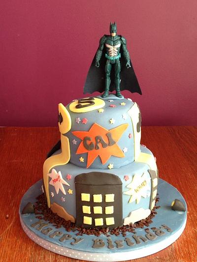 Batman Cake  - Cake by CupNcakesbyivy