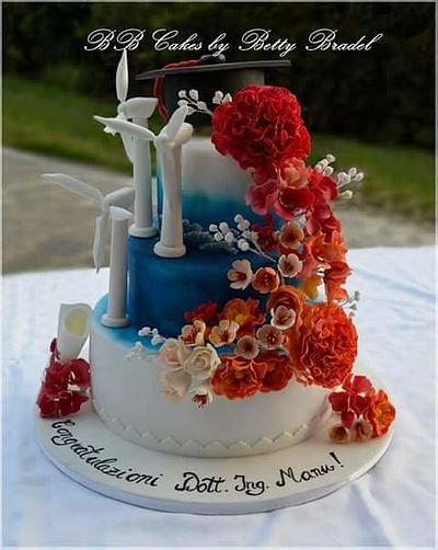 Graduationcake - Cake by Betty Bradel