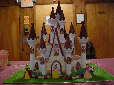 Princess castle cake - Cake by Melissa Cook