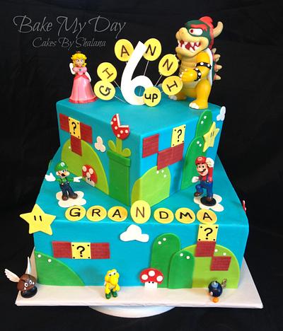 Super Mario - Cake by Bake My Day Acadiana
