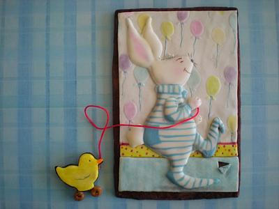 It's time to go to bed little bunny! - Cake by Lorena Biscuits