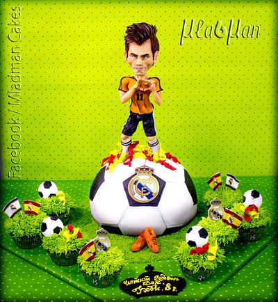 Gareth Bale Football Cake - Cake by MLADMAN