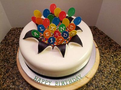 Full of Balloons Birthday! - Cake by JB