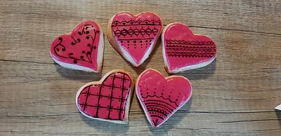 Hearts - Cake by Alice