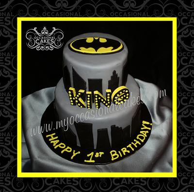 Batman 1st Birthday Cake - Cake by Occasional Cakes