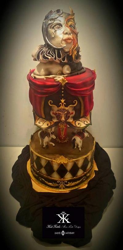 Old time Circus - Cake by Fatiha Kadi
