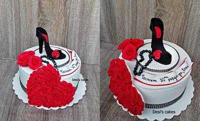 Cake for a pretty lady - Cake by Desislava