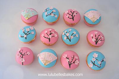 Cherry Blossom cupcakes - Cake by Lulubelle's Bakes