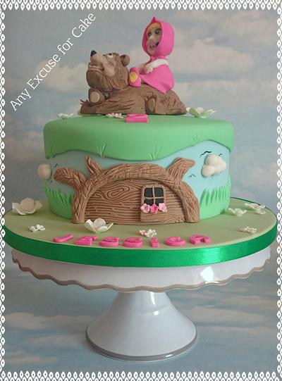 masha and the bear  - Cake by Any Excuse for Cake