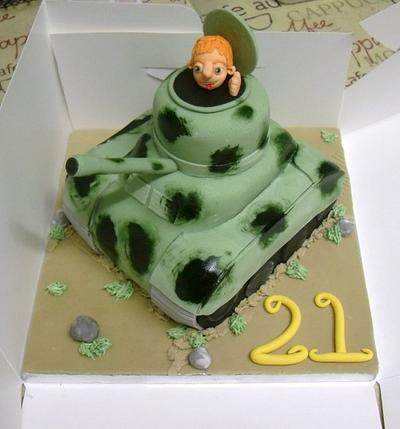 Tank Cake - Cake by Daisychain's Cakes