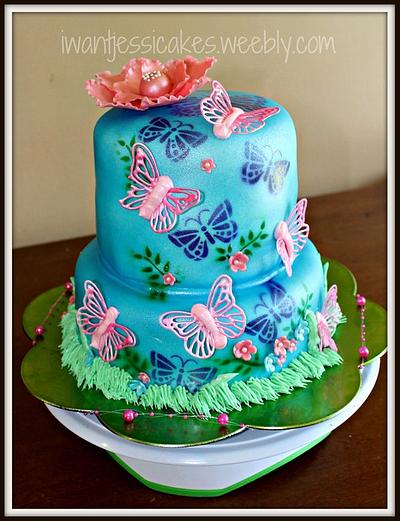 Butterflies - Cake by Jessica Chase Avila