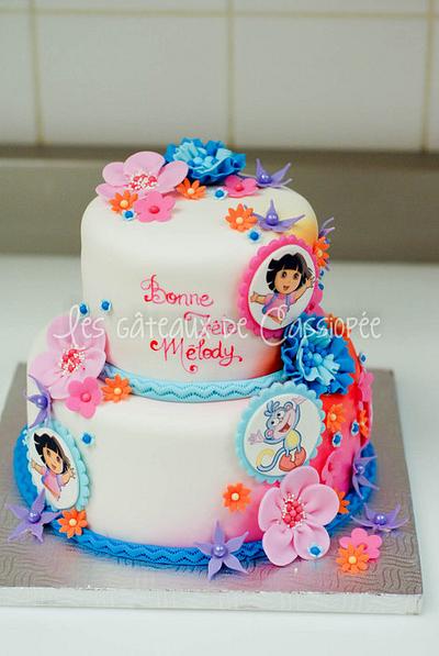 Dora themed cake - Cake by Hélène Brunet