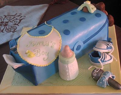 Baby Diaper Bag  - Cake by sweet inspirations